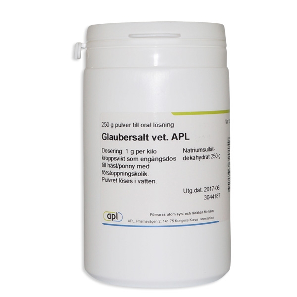 Glaubersalt vet. APL 250 gram