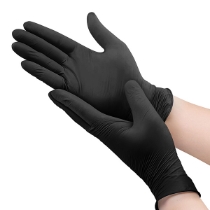 Nitril Sort undersøkelseshanske XL /100