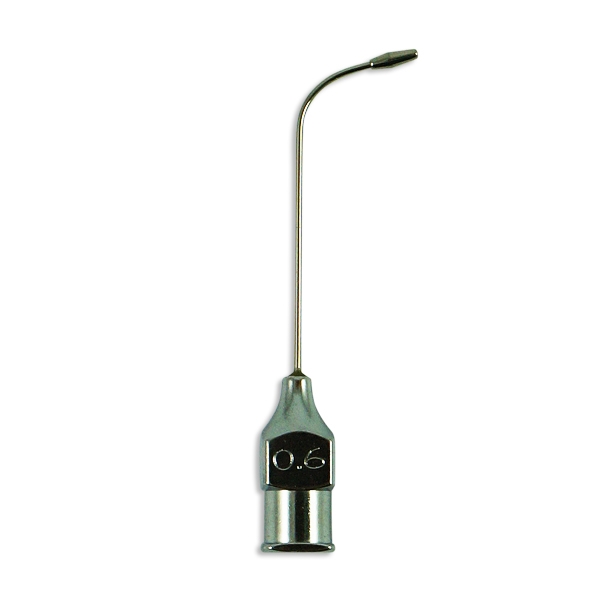 Knopkanyle bøyd 0,4x33 mm /stk