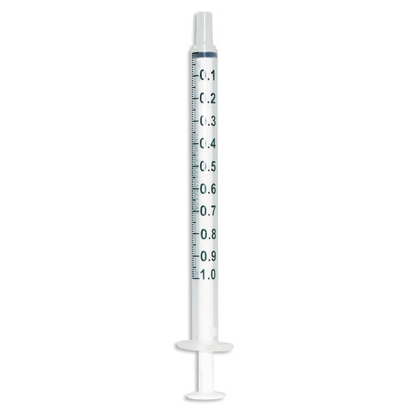 Spruta 1 ml Codan 3-komponent /100