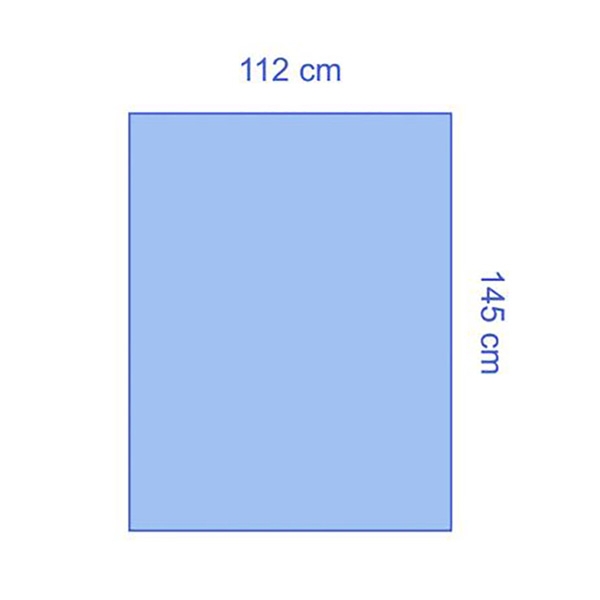 Medline Eclipse operasjonsduk 112x145 cm /stk
