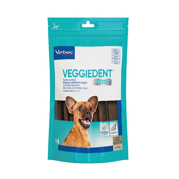 Virbac VeggieDent Fr3sh XS 120g <5 kg /15