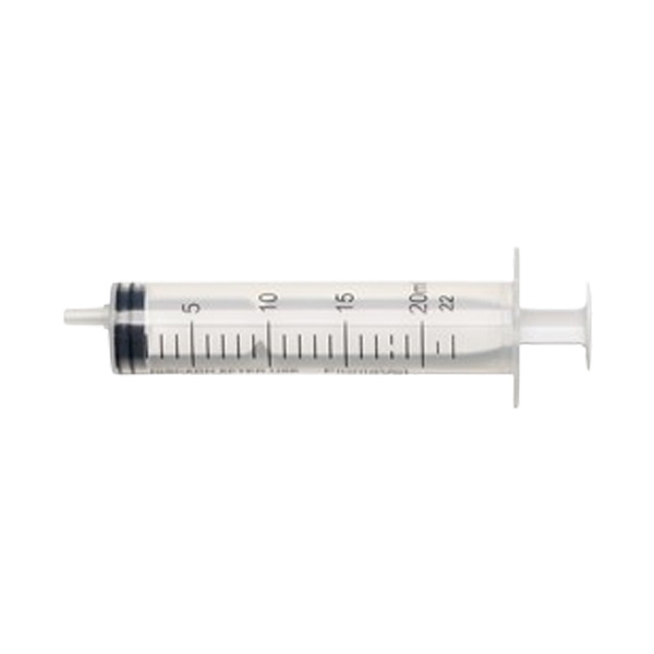 Sprøjte 20 ml 3-komponent eccentric /50