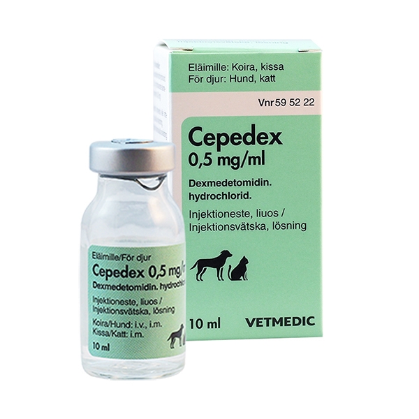 Cepedex 0,5 mg/ml injektionsvätska 10 ml