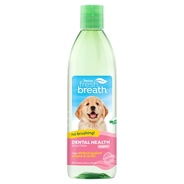 TropiClean Fresh Breath Munnpleieløsning for valper 473 ml /stk
