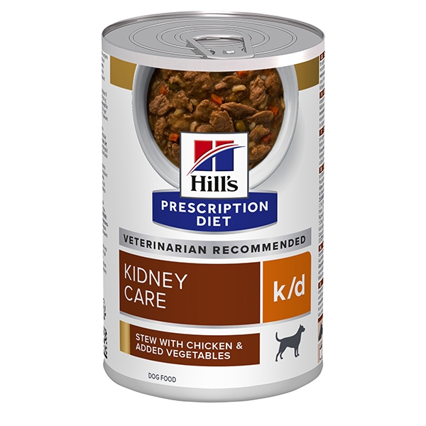 PD Canine k/d Kidney Care Stew Chicken&Vegetables 12x354g burkar