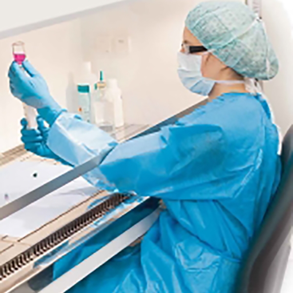 Beskyttelsesfrakk Chemoprotect M /15