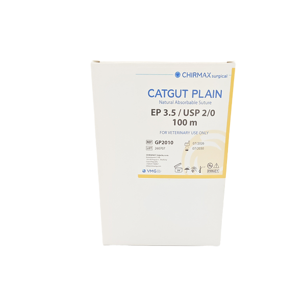 Catgut Plain Vitrex 2/0 100 m /fl