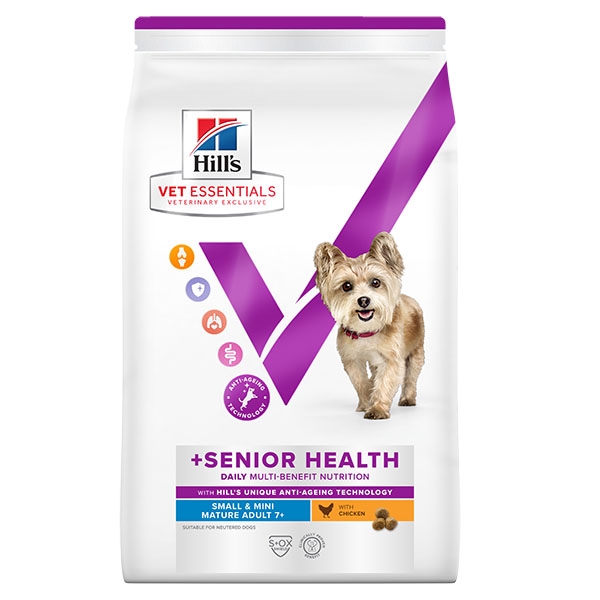 VE Canine Multi-Benifit + Senior Health Mature Adult 7+ Small & Mini Chicken 2kg