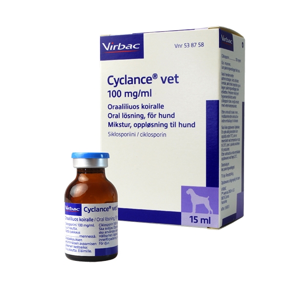 Cyclance vet. 100 mg/ml 15 ml