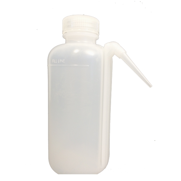 Tom flaske med tud på siden 500 ml /stk