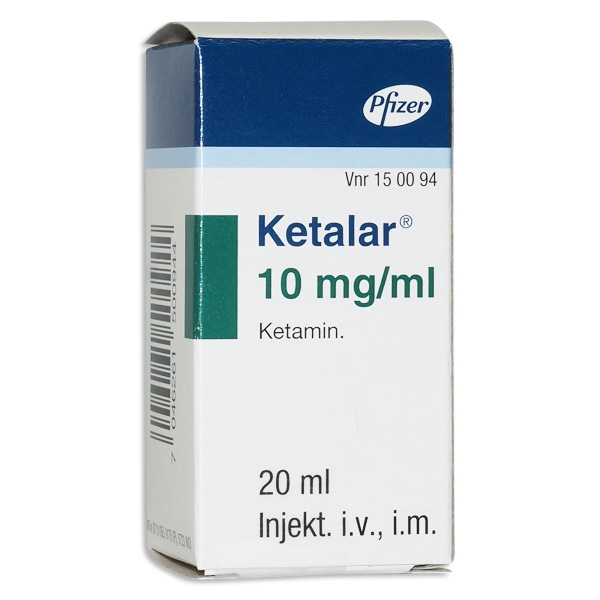 Ketalar® 10 mg/ml 20 ml