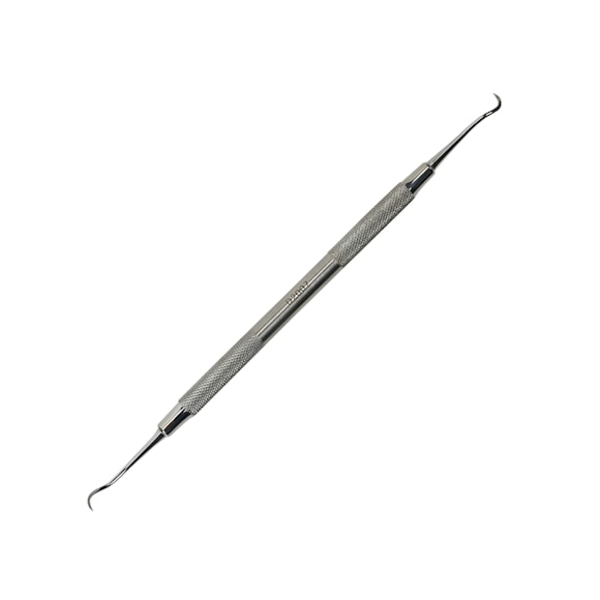 Dubbelsidig Sickle Tandstensskrapa /st