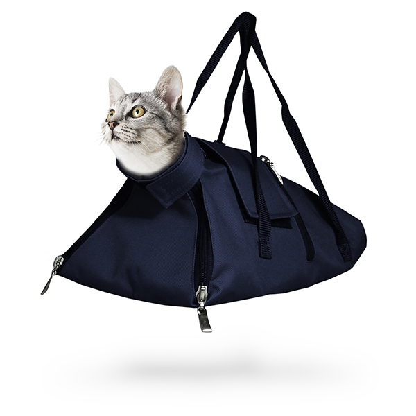 Kattväska blå stl 3 <10 kg /st
