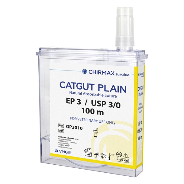 Catgut Plain Vitrex 3/0 100 m /fl