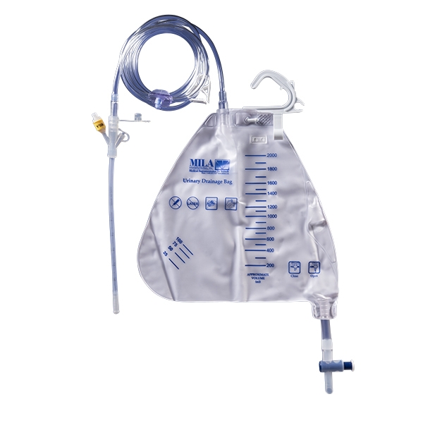 Mila FM2400 Fecal management system 24Fr x 25 cm / sæt