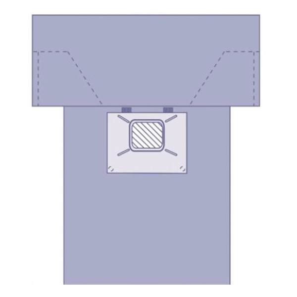Operasjonsduk keisersnitt 190/260 × 311 cm med pose /8