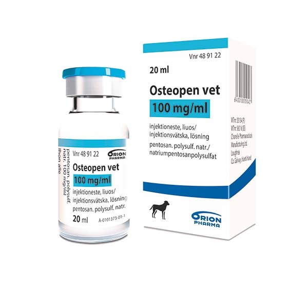 Osteopen vet 100 mg/ml 1x20 ml injektionsvätska