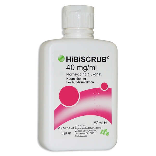 Hibiscrub 40 mg/ml 250 ml