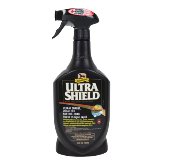 Absorbine Flugmedel Ultrashield Black 950 ml /st