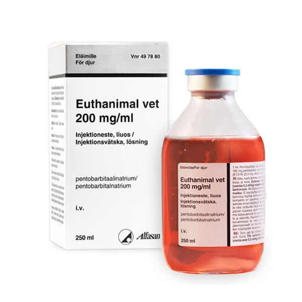 Euthanimal Vet 200 mg/ml 250 ml