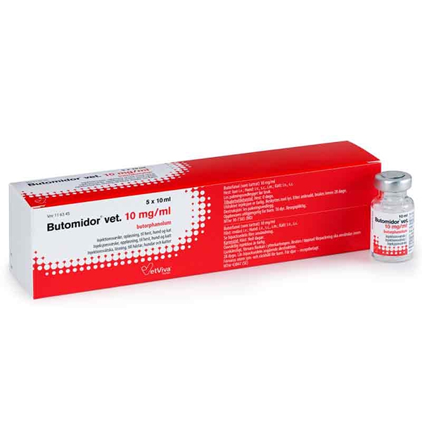 Butomidor vet. 10 mg/ml 5x10 ml