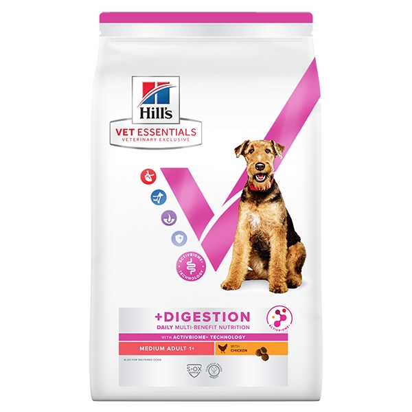 VE Canine Multi-Benifit + Digestion Adult 1+ Medium Chicken 10kg