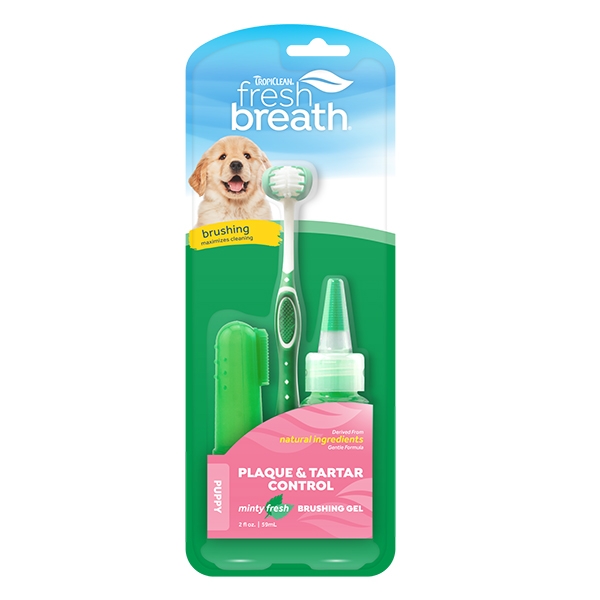 TropiClean Fresh Breath Tannpleiesett for valper 59 ml /stk