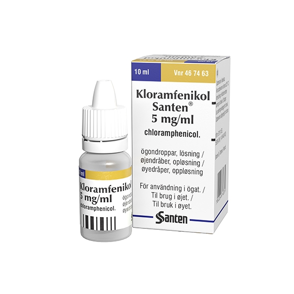 Kloramfenikol Santen 5mg/ml 10 ml