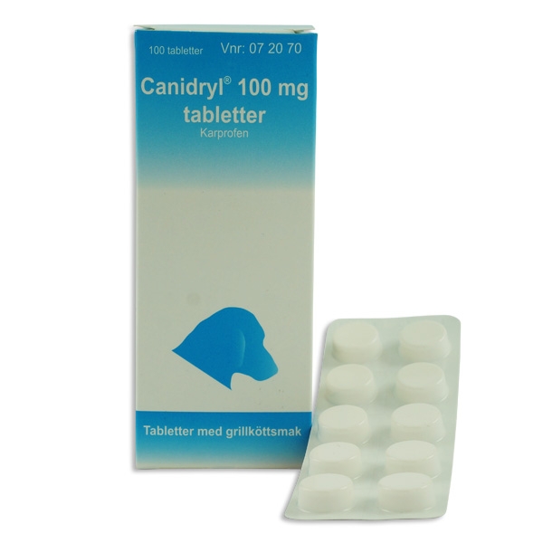 Canidryl 100 mg 100 tabletter