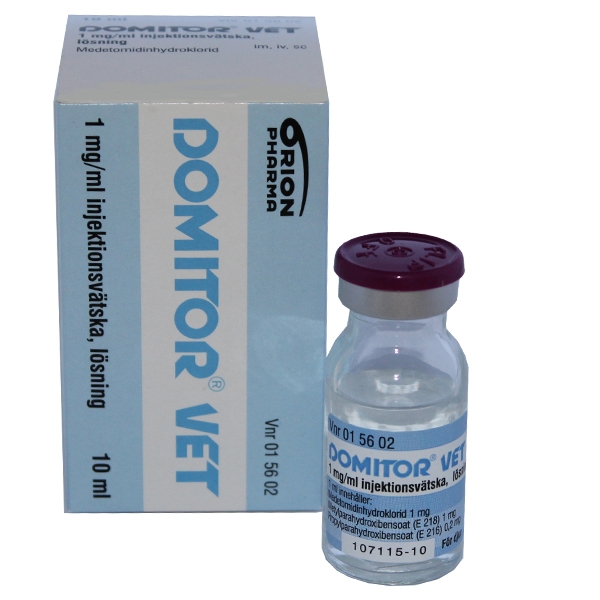 Domitor® vet. 1 mg/ml injektionsvätska 10 ml