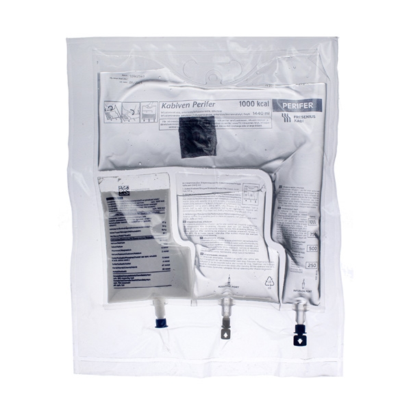 Kabiven Perifer Trekammarpåse 4 x 1440 ml