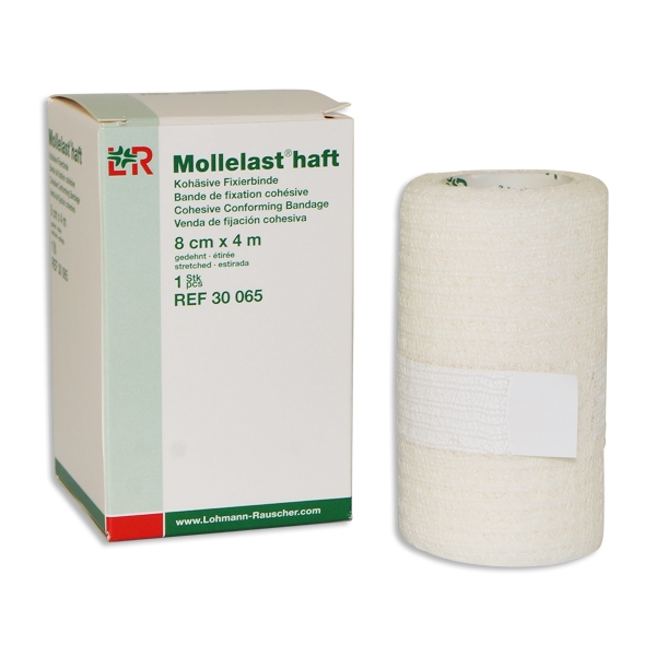 Mollelast Haft 8cmx4 m /stk