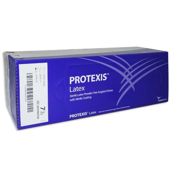 Protexis latex operasjonshansker pudderfri 7,5 /50 par