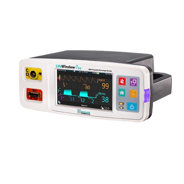 Lifewindow One LW23 med SpO2, kapnograf & temp