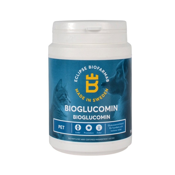 Eclipse Biofarmab PET BioGlucomin For Hunder og Katter 150 g /stk