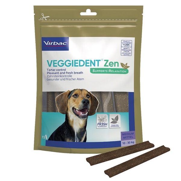 Virbac VeggieDent Zen M 10-30 kg /15
