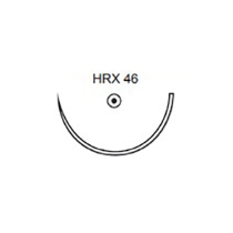 Runde suturnåle double spring Vitrex HRX-46 1/2 cirkel /12