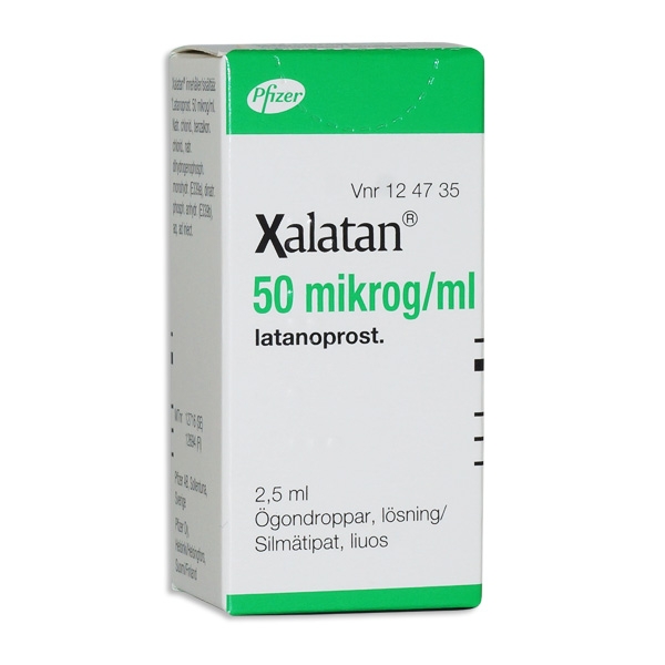 Xalatan® 50 µg/ml 2.5 ml