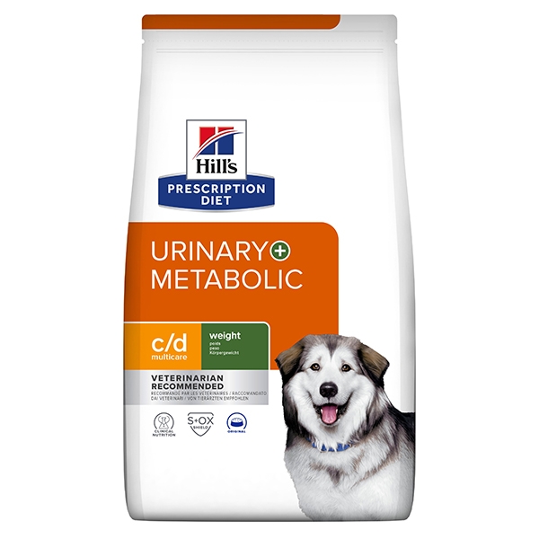 Hill's PRESCRIPTION DIET c/d Multicare + Metabolic, Urinary + Weight care tørrfôr til hund 12kg pose