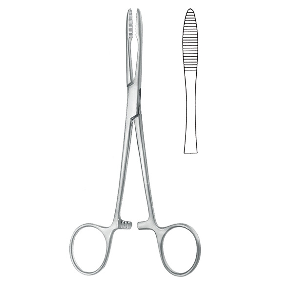 Öronhårspeang rak 16 cm ekonomi /st