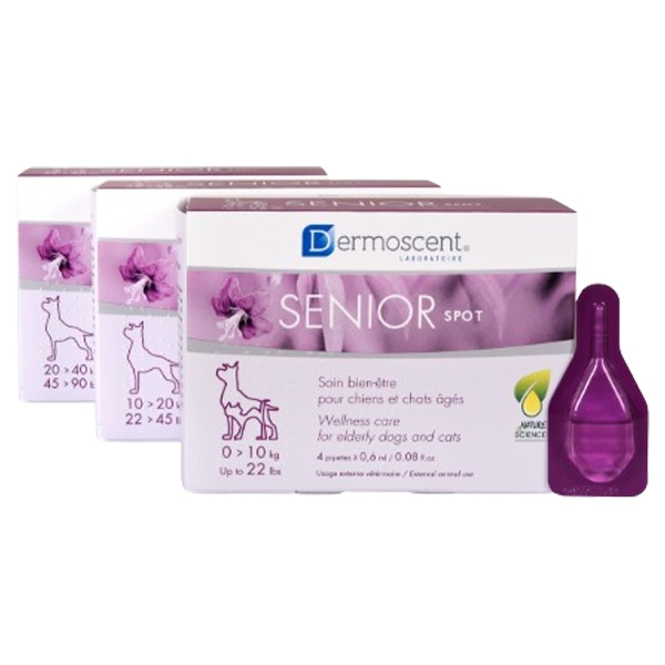 Senior Spot-on 0–10 kg 4 pipetter á 0,6 ml /pk