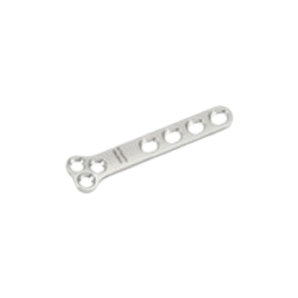 1,5 mm T Platta 3 hål huvud 4 hål skaf 31 mm lång/st