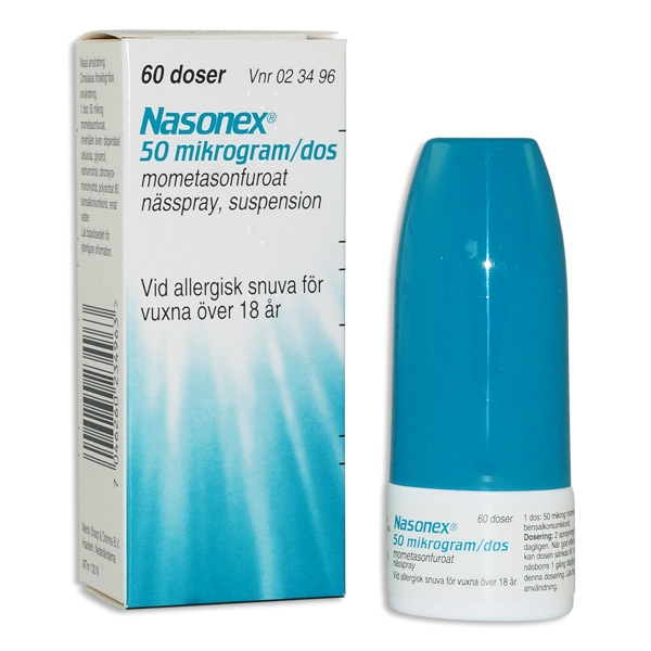 Nasonex® 50 mkg/dos 60 doser