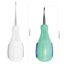 Ergo XS Tandhävel med vingar Limegrön 2 mm /st