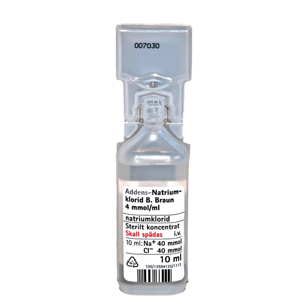 Addens-Natriumklorid 4 mmol/ml 20x10 ml