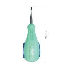Ergo XS Tandhävel med vingar Limegrön 2 mm /st