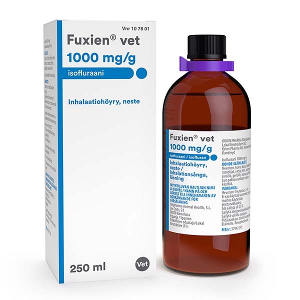 Fuxien vet 1000 mg/g Inhalationsånga 250 ml