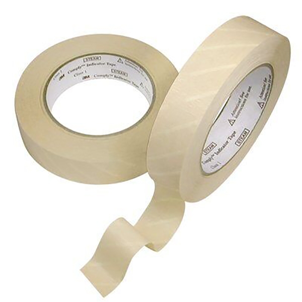 Autoklavetape med indikator 3M 18x55m /stk