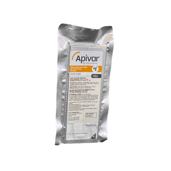 Apivar, bikupestrip 500 mg 10 st